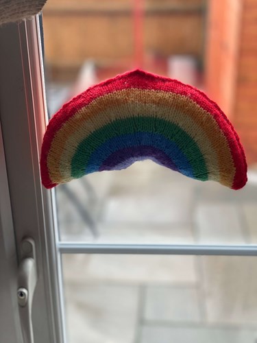 Knitted Rainbow