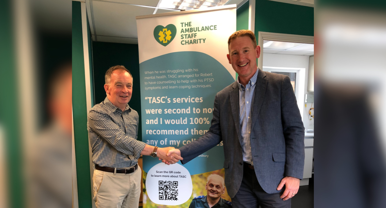 £1,955 raised for ambulance charity in 2023/24