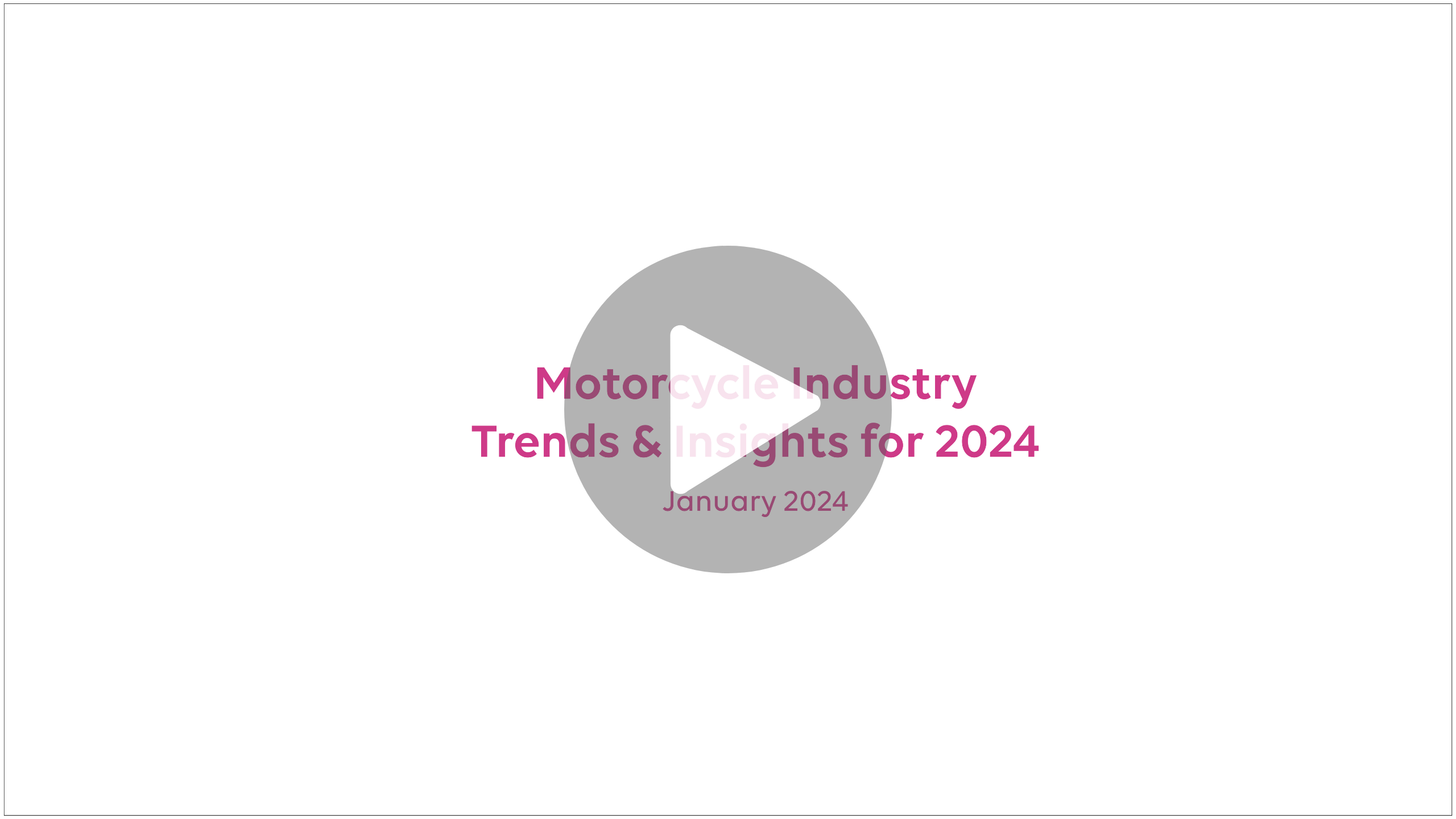 Motorcycle Industry Trends & Insights for 2024 - Torque Bike Webinar